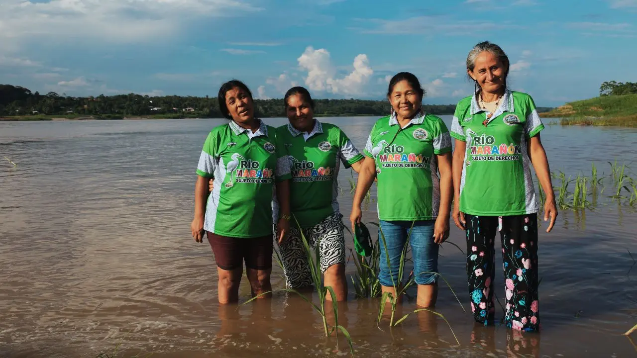 The Huaynakana Kamatahuara Kana federation is led by a group of Kukama women. Photo: Miguel Araoz