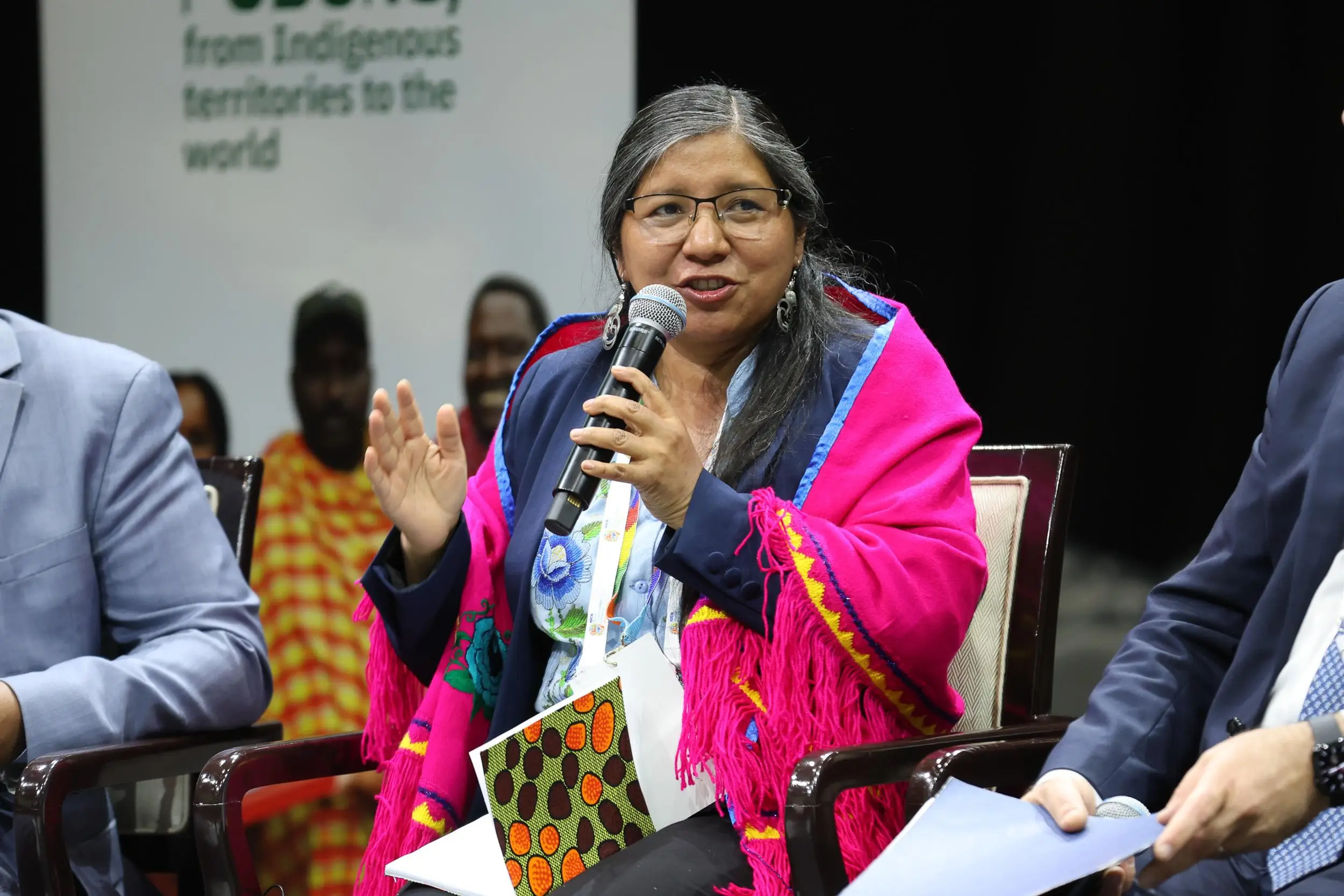 Viviana Figueroa, International Indigenous Women Biodiversity Network. Photo by IISD/ENB | Mike Muzurakis